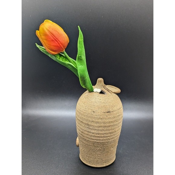 Vintage 1990 Schlauch Studio Pottery Mouse Grated Cheese Shaker or Vase 6" - Picture 14 of 15